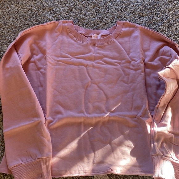 Nwt pink lily sweatshirt - Picture 2 of 2